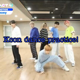 Kcon dance practice